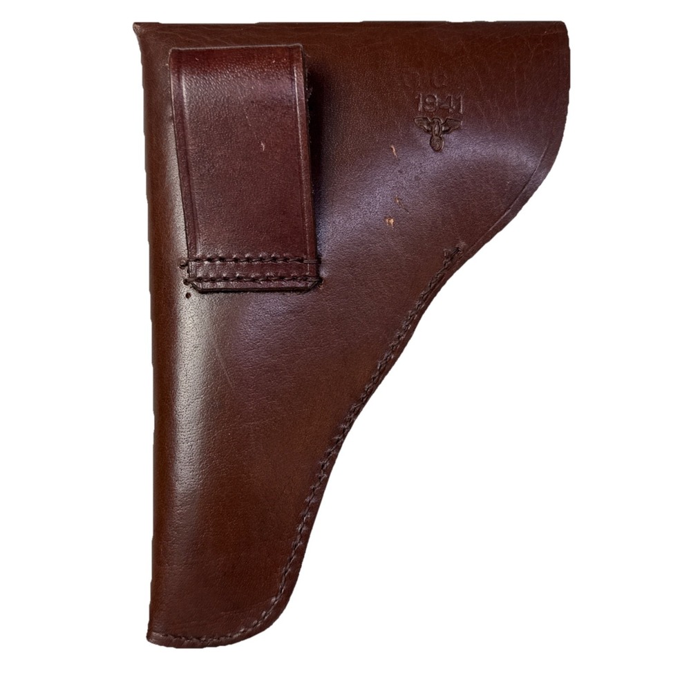 Reproduction WW2 German Walther PP Flap Holster hck 1941 3c1 - Picture 2 of 7